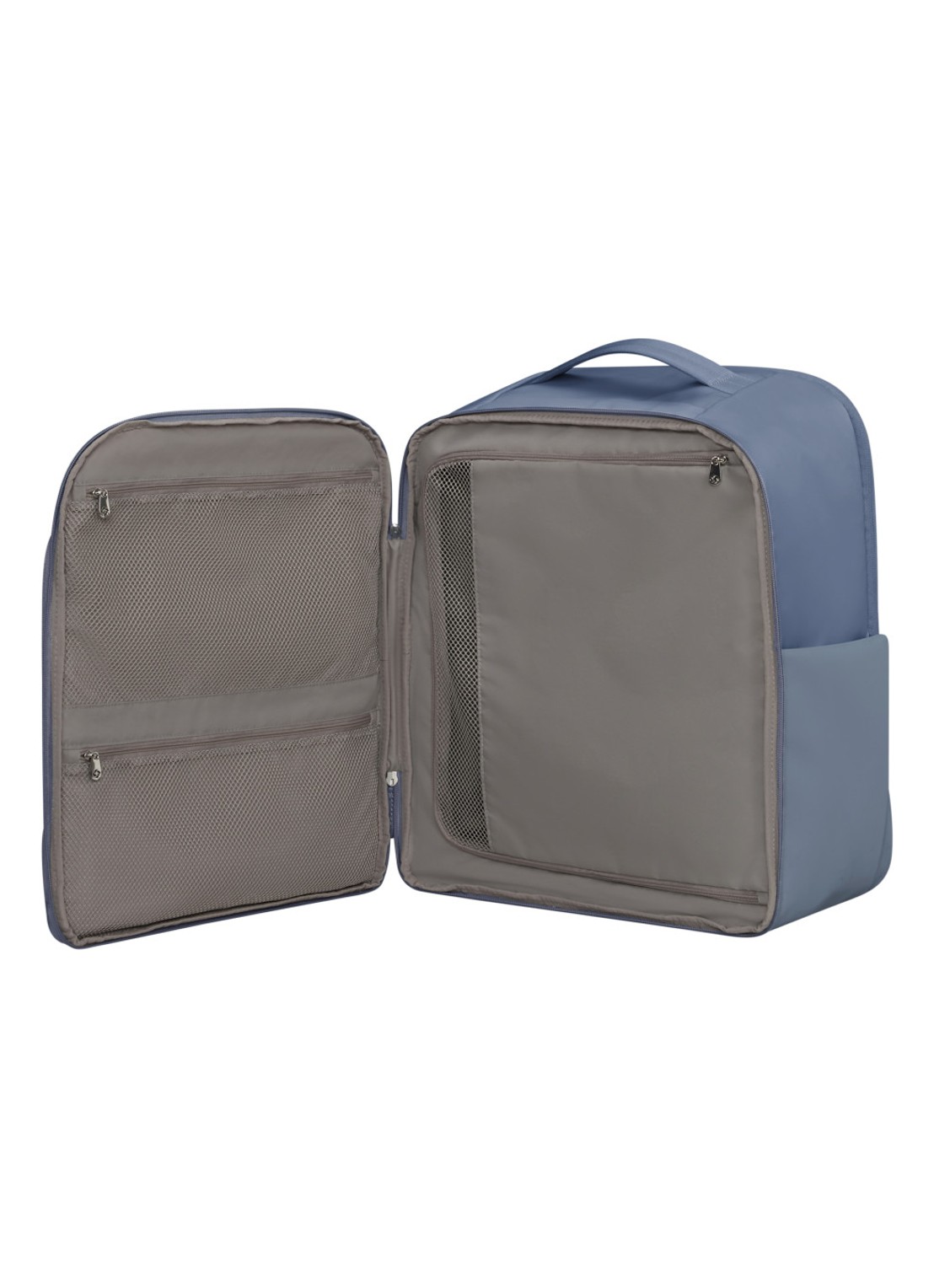 Samsonite Move Journey rugzak met logo - detail 2 staalblauw