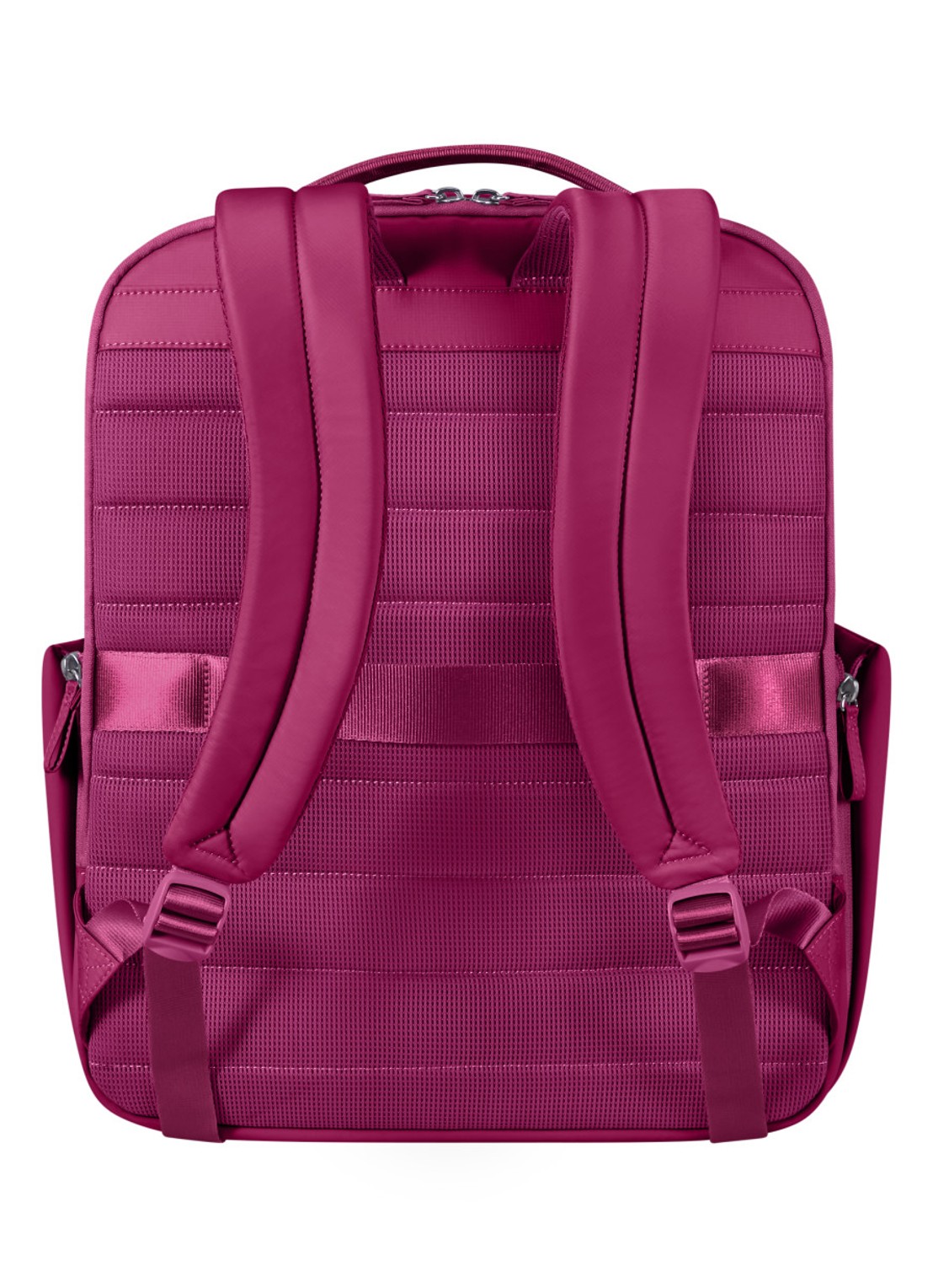 Samsonite Move Journey rugzak met logo - achterkant 4 donkerroze