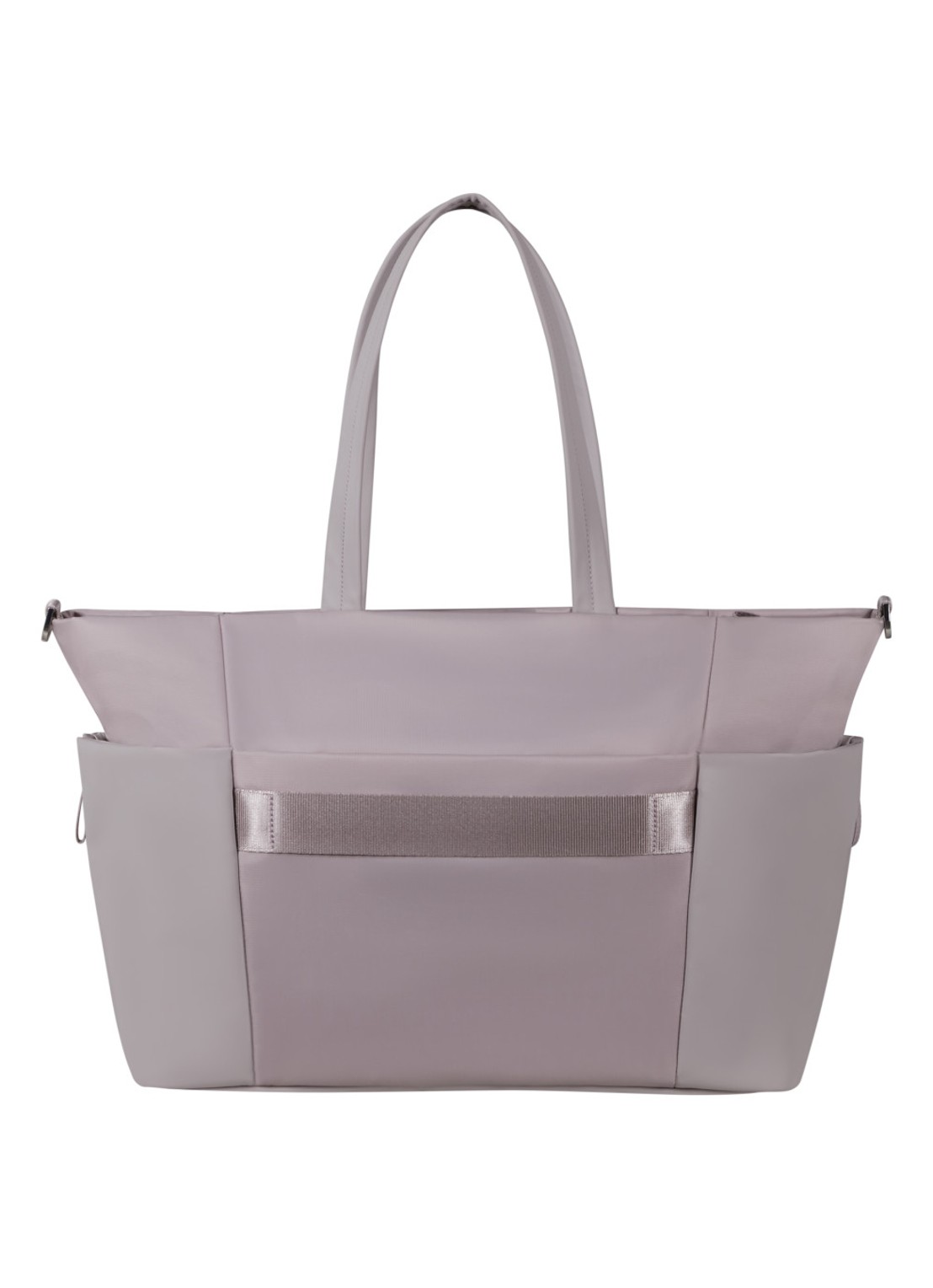 Samsonite Move Journey schoudertas met 14,1 inch laptopvak - achterkant 3 beige