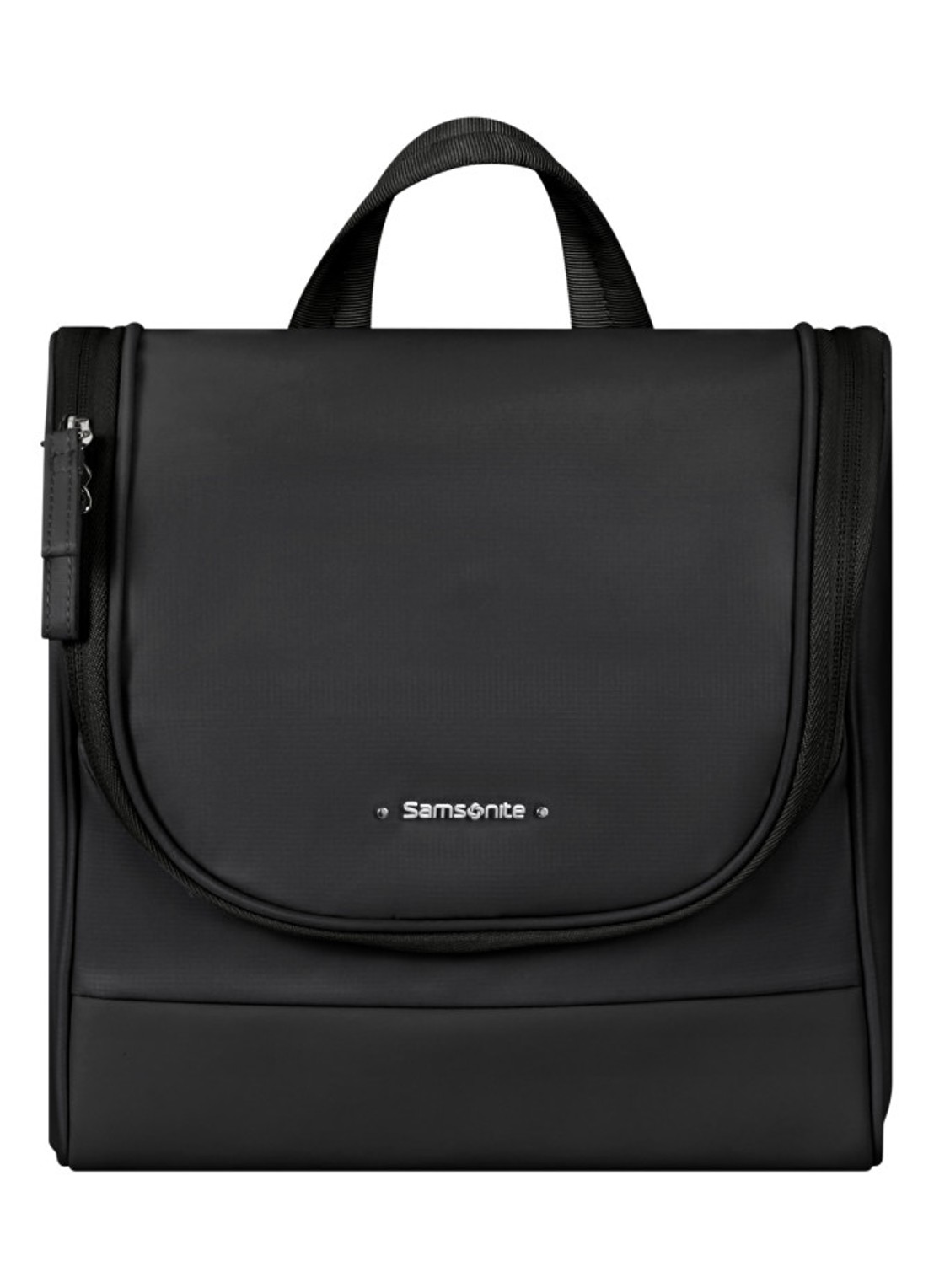 Samsonite Move Journey toilettas met logo - voorkant 2 zwart