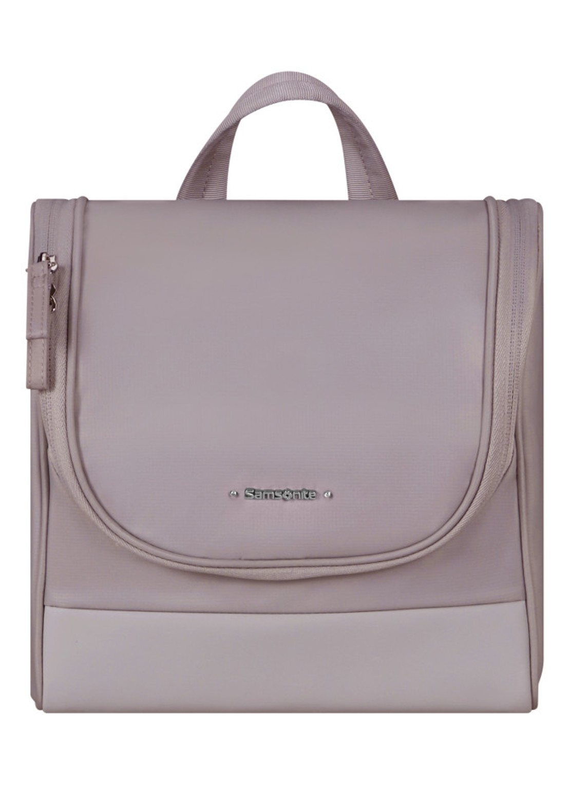 Samsonite Move Journey toilettas met logo - voorkant 2 beige