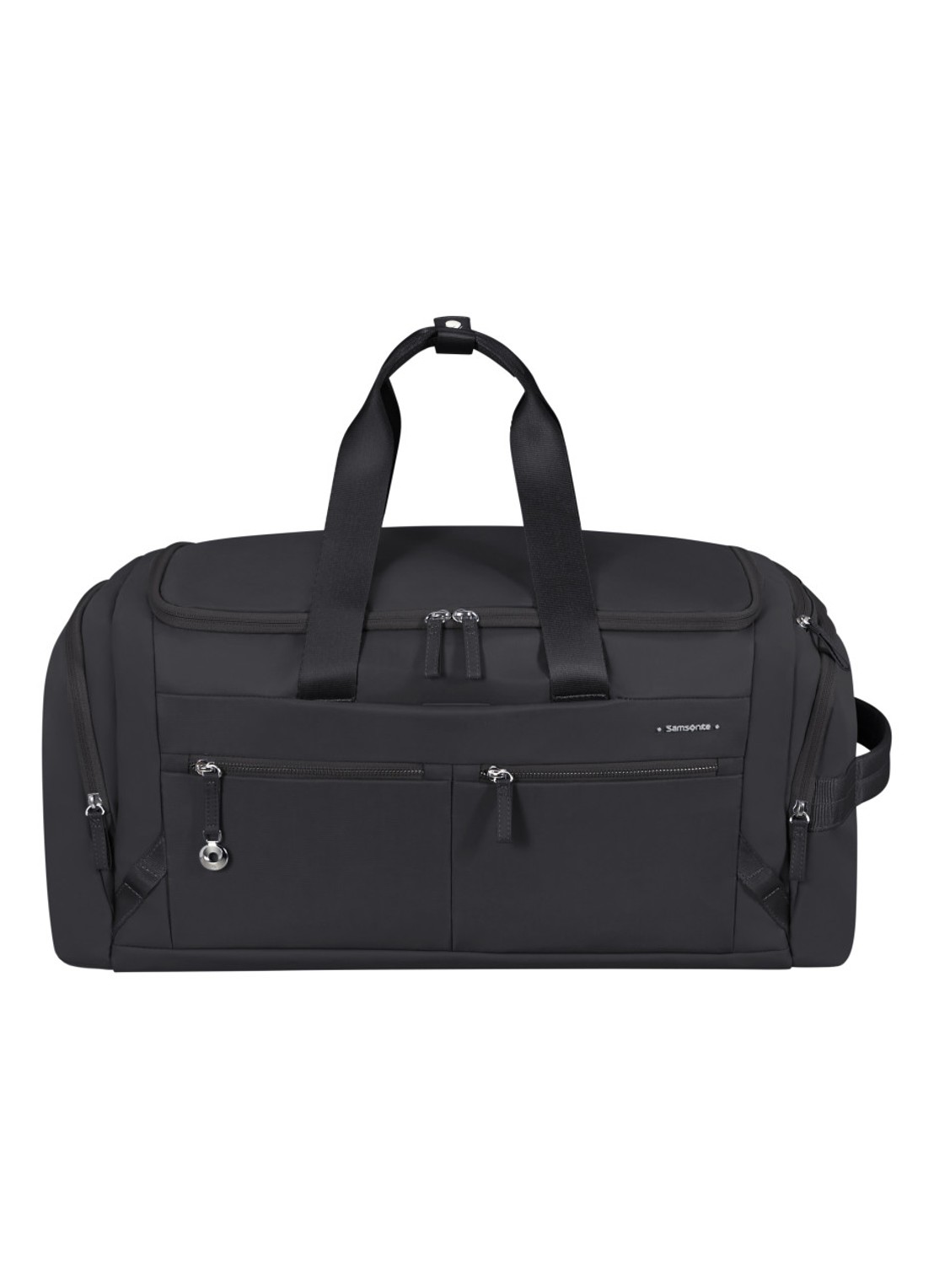 Samsonite Move Journey weekendtas met logo - voorkant 2 zwart