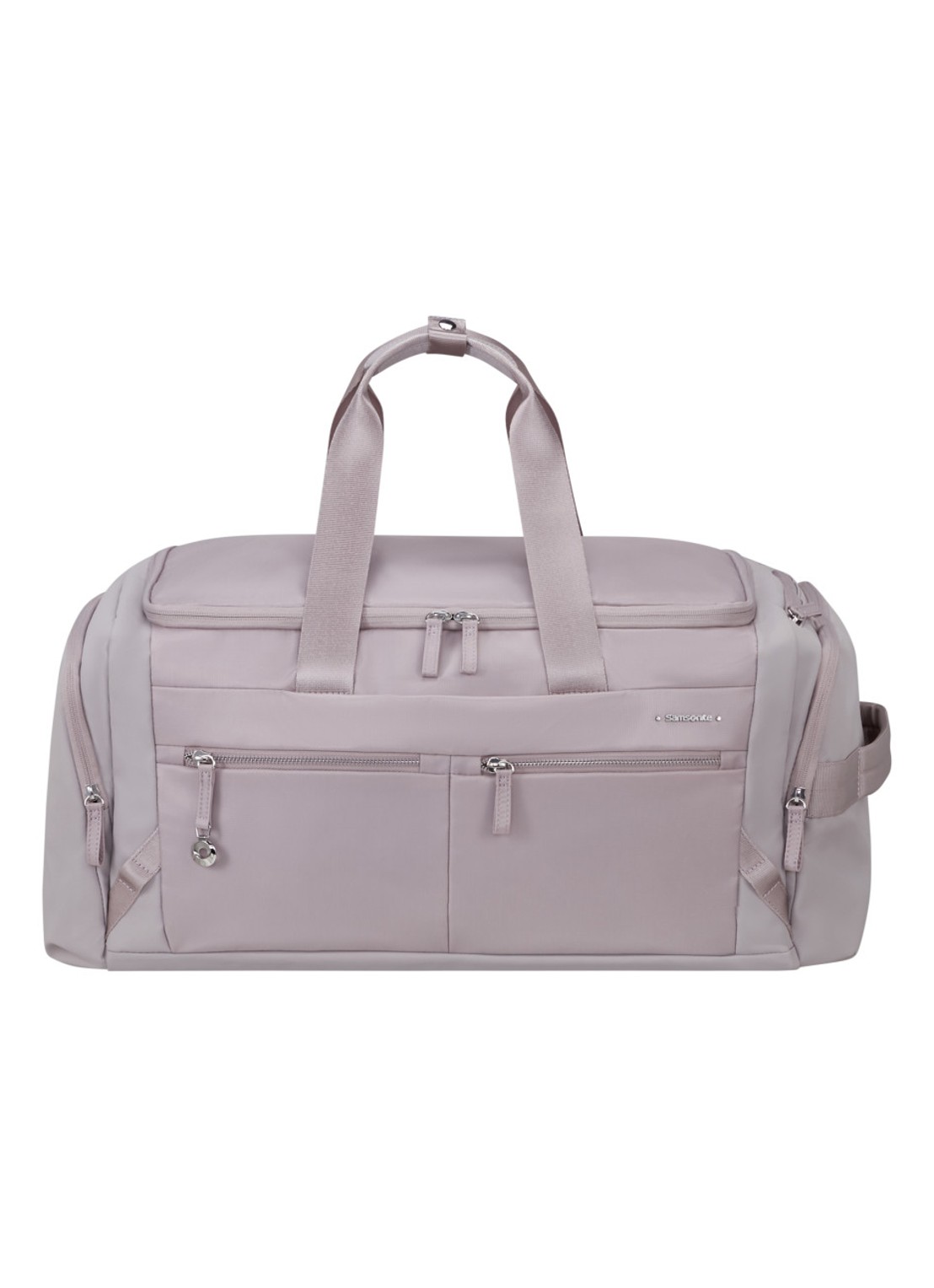 Samsonite Move Journey weekendtas met logo - voorkant 2 beige