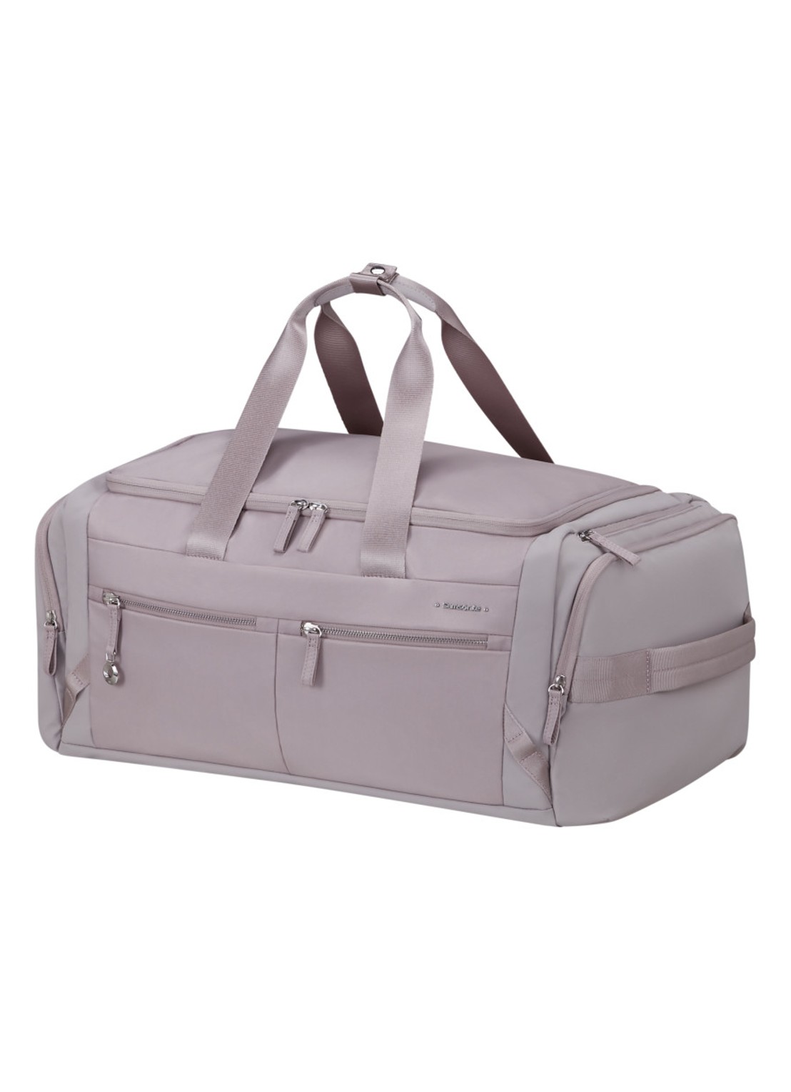Samsonite Move Journey weekendtas met logo - voorkant 3 beige