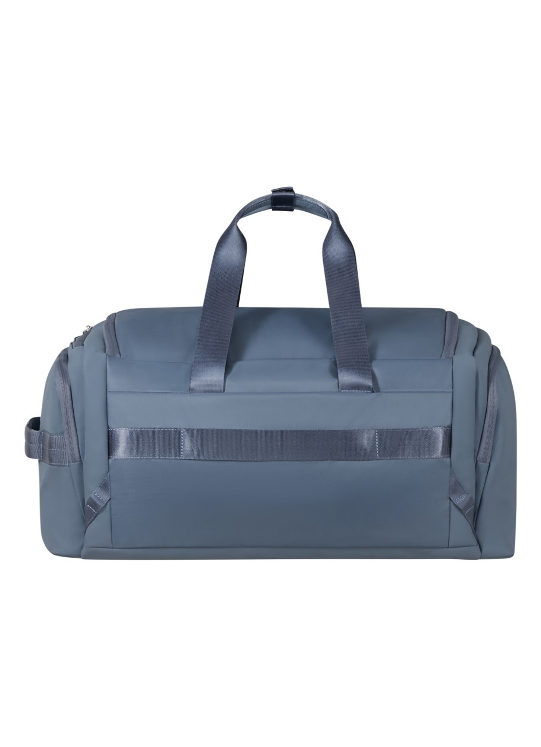 Samsonite Move Journey weekendtas met logo - achterkant 3 staalblauw