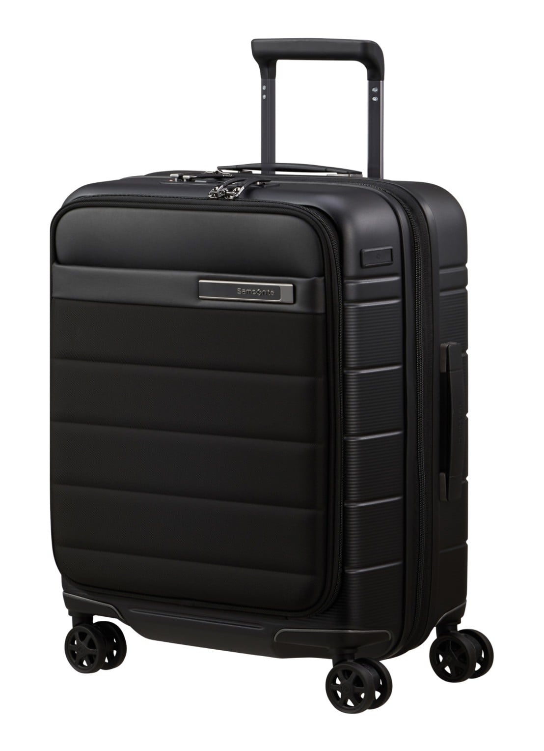 Samsonite Neopod spinner 55 cm - detail zwart