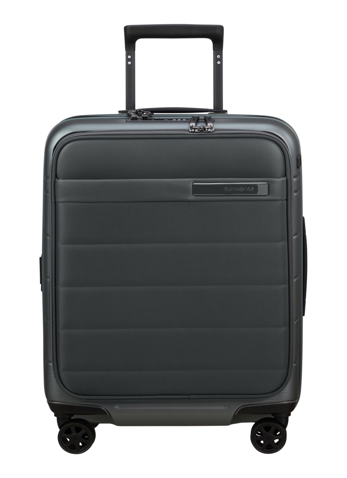 Samsonite Neopod spinner 55 cm - voorkant 4 donkergroen