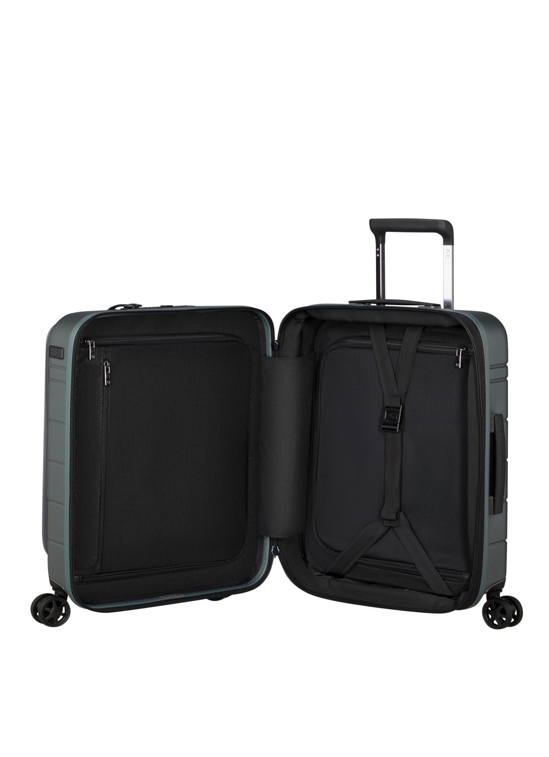 Samsonite Neopod spinner 55 cm - voorkant 5 donkergroen