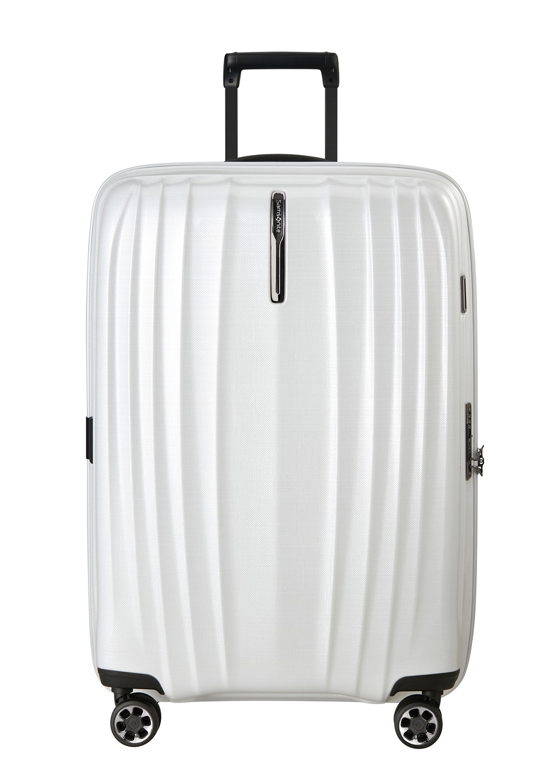 Samsonite Nexis vergrootbare spinner 76 cm - voorkant gebroken wit