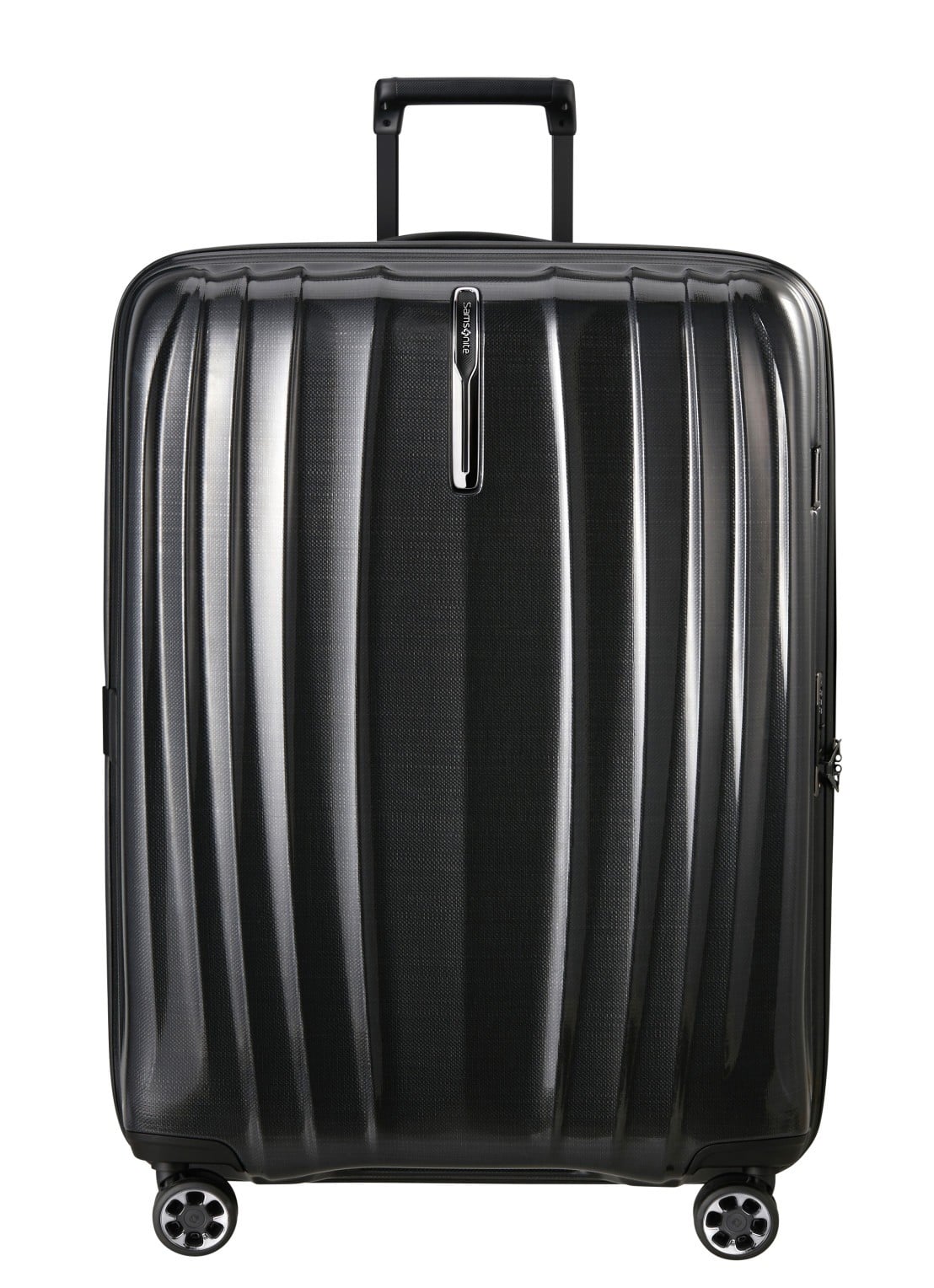 Samsonite Nexis vergrootbare spinner 82 cm - voorkant zwart