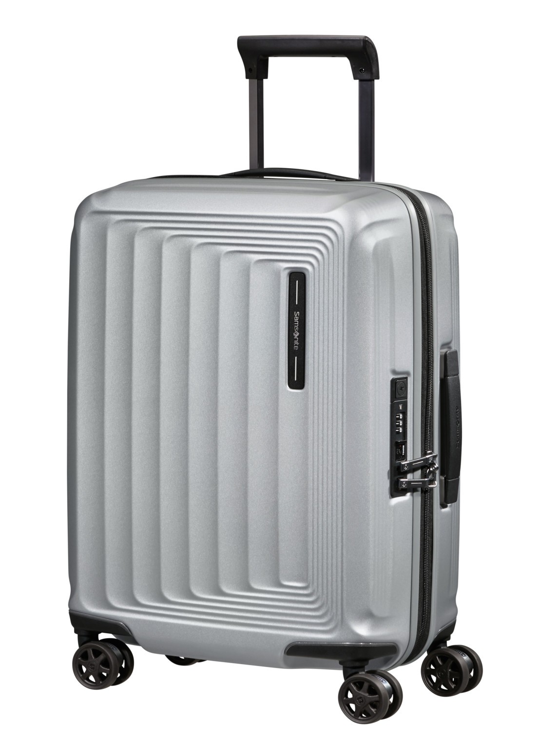 Samsonite Nuon spinner 55 cm - detail 2 zilver