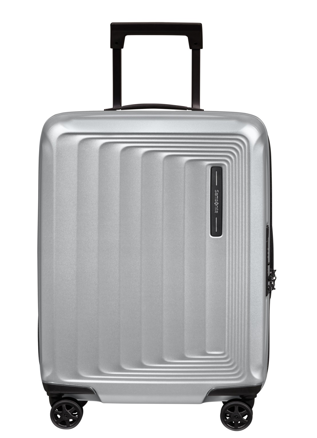 Samsonite Nuon spinner 55 cm - voorkant 6 zilver