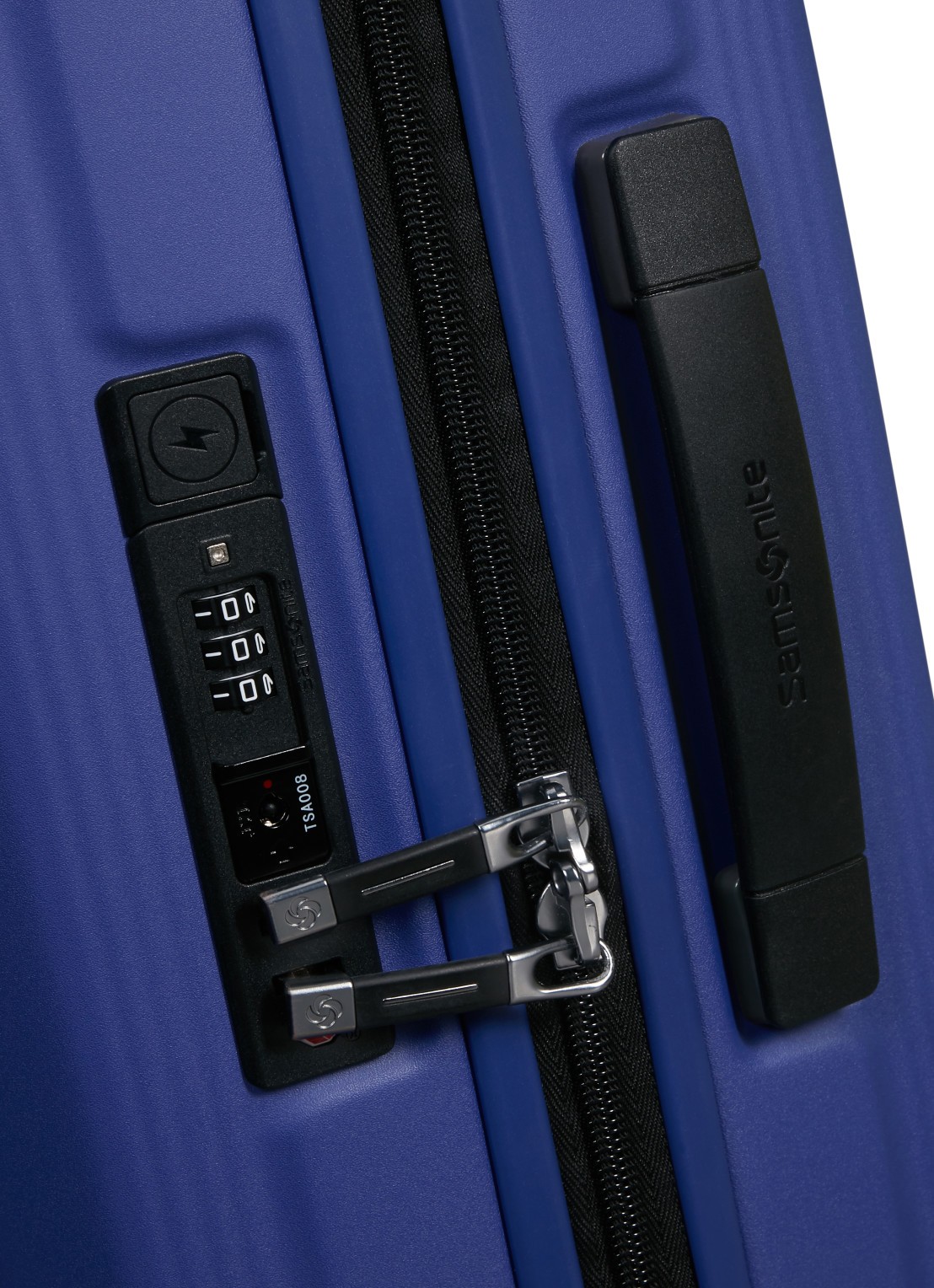 Samsonite Nuon spinner 55 cm - detail 3 blauw