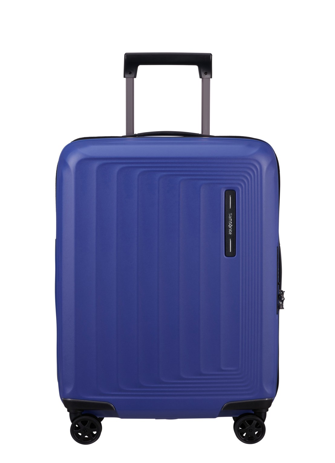 Samsonite Nuon spinner 55 cm - voorkant 4 blauw