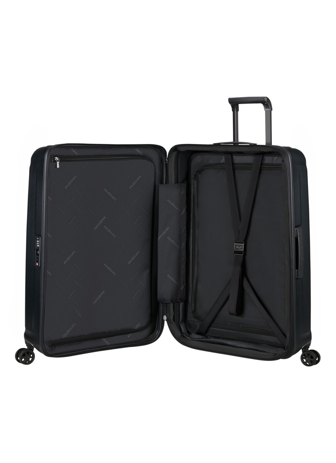 Samsonite Nuon spinner 69 cm - voorkant 2 antraciet