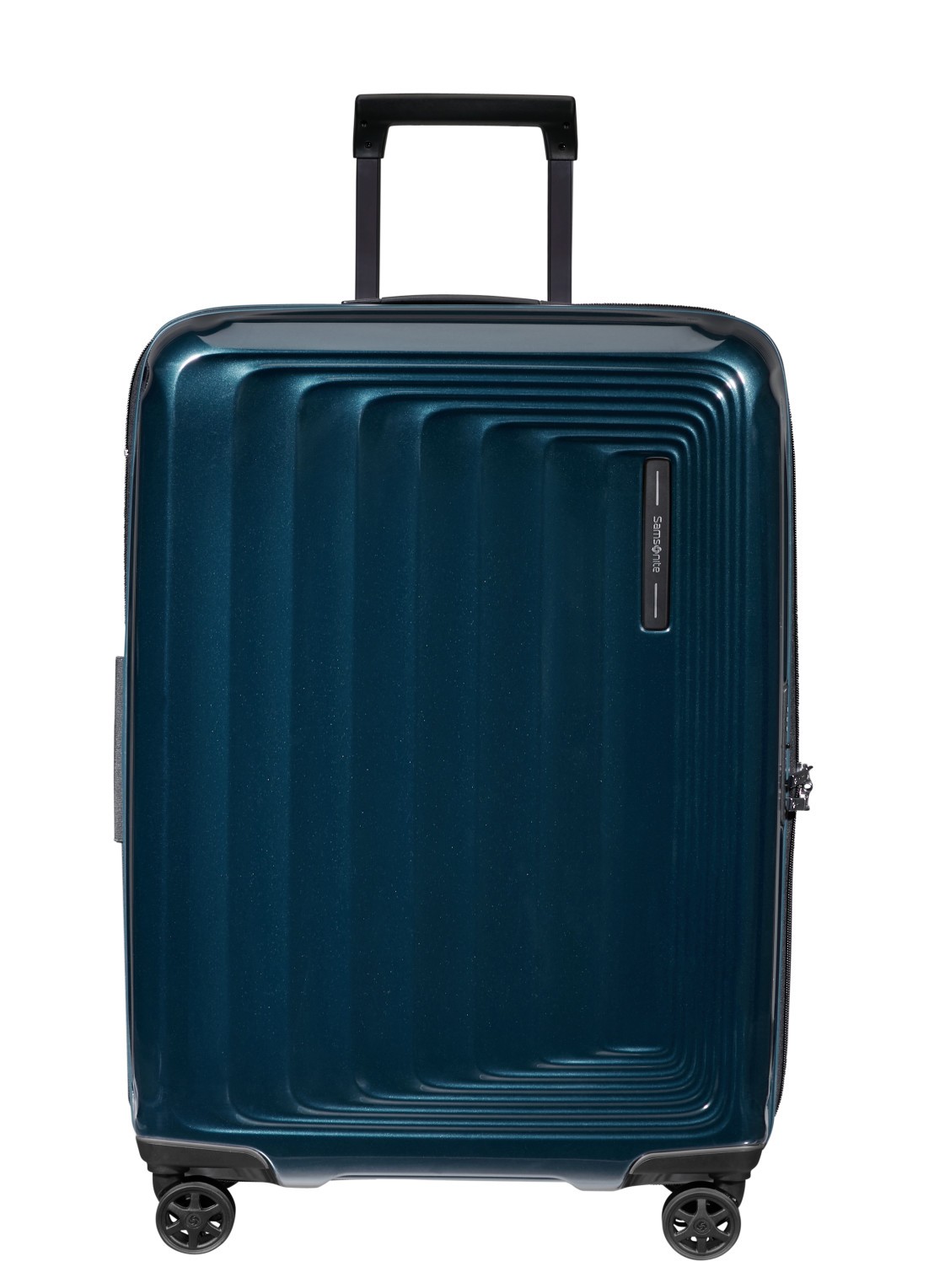 Samsonite Nuon spinner 69 cm - voorkant 2 donkerblauw