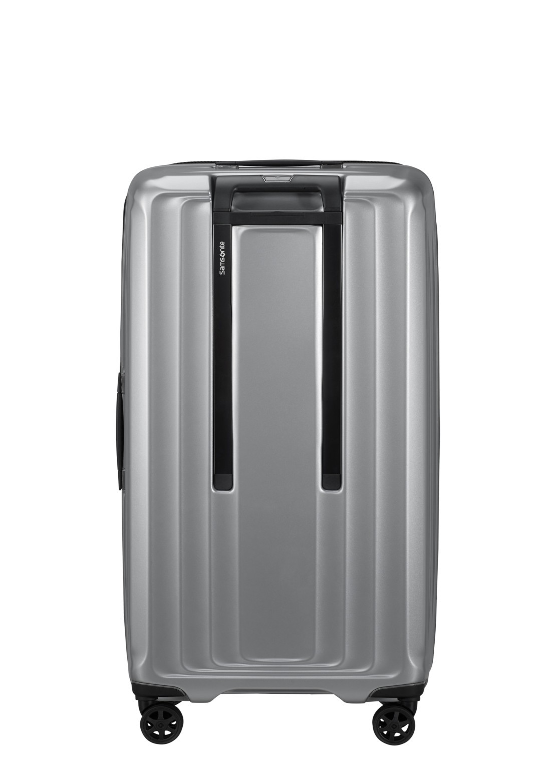 Samsonite Nuon spinner 80 cm - achterkant 4 matt silver
