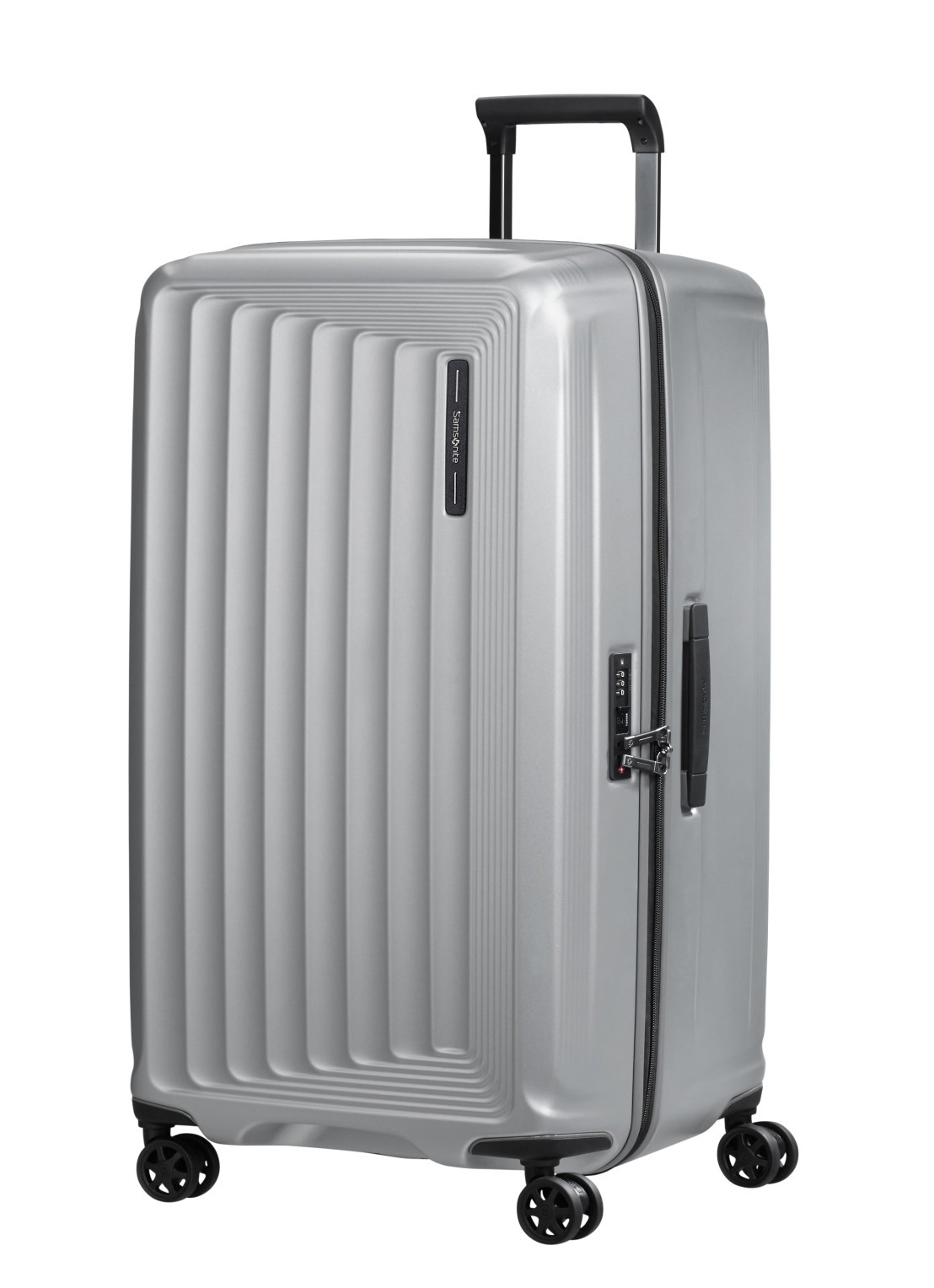 Samsonite Nuon spinner 80 cm - detail matt silver
