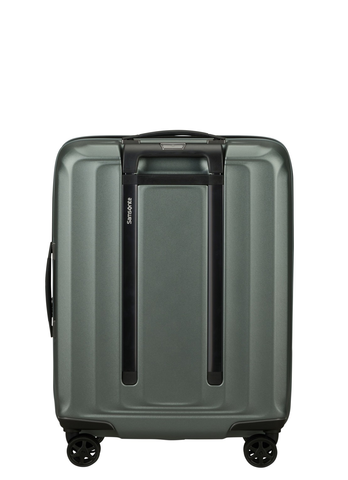 Samsonite Nuon vergrootbare spinner 55 cm - achterkant 6 khaki