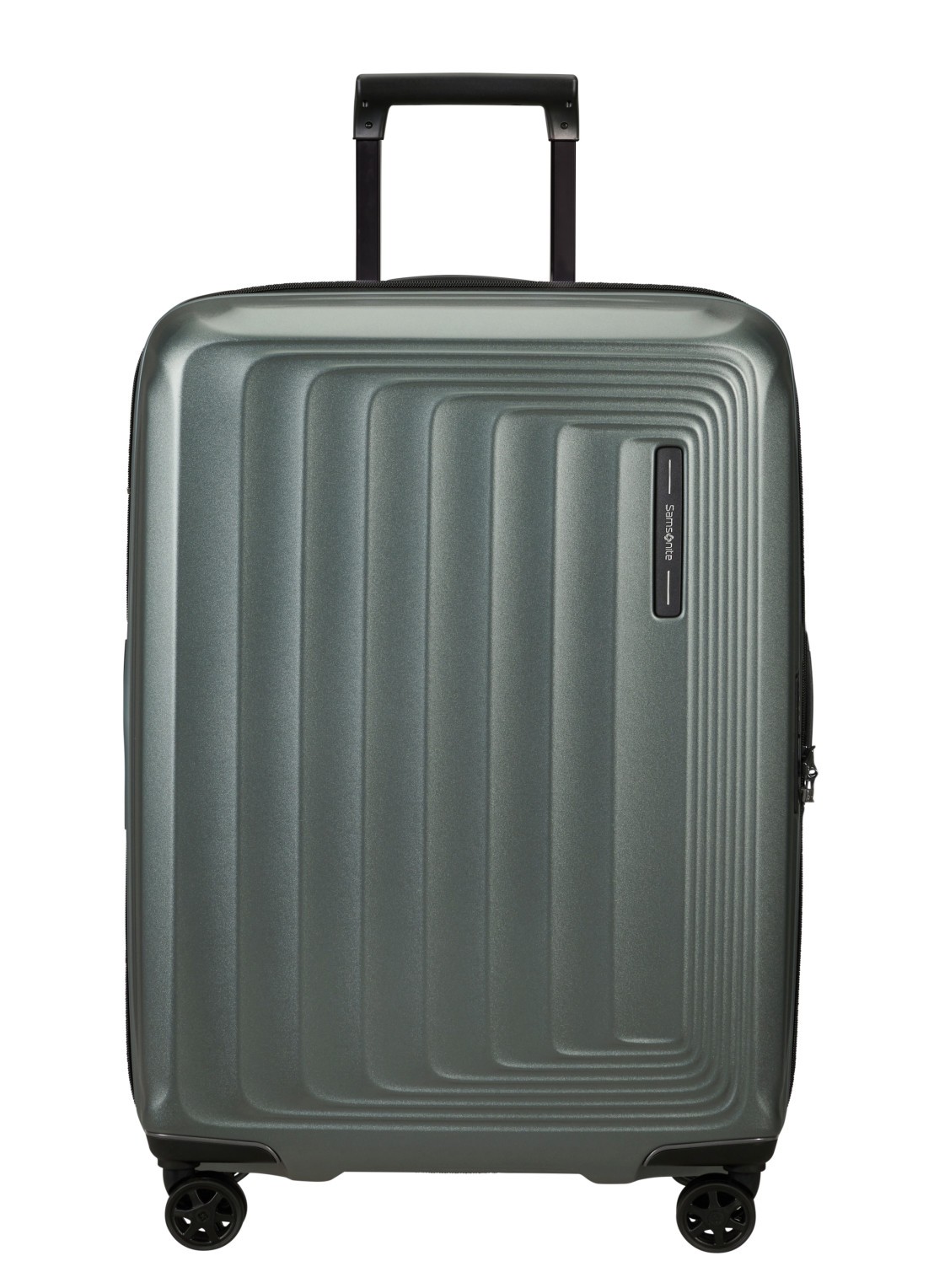Samsonite Nuon vergrootbare spinner 69 cm - voorkant 5 khaki