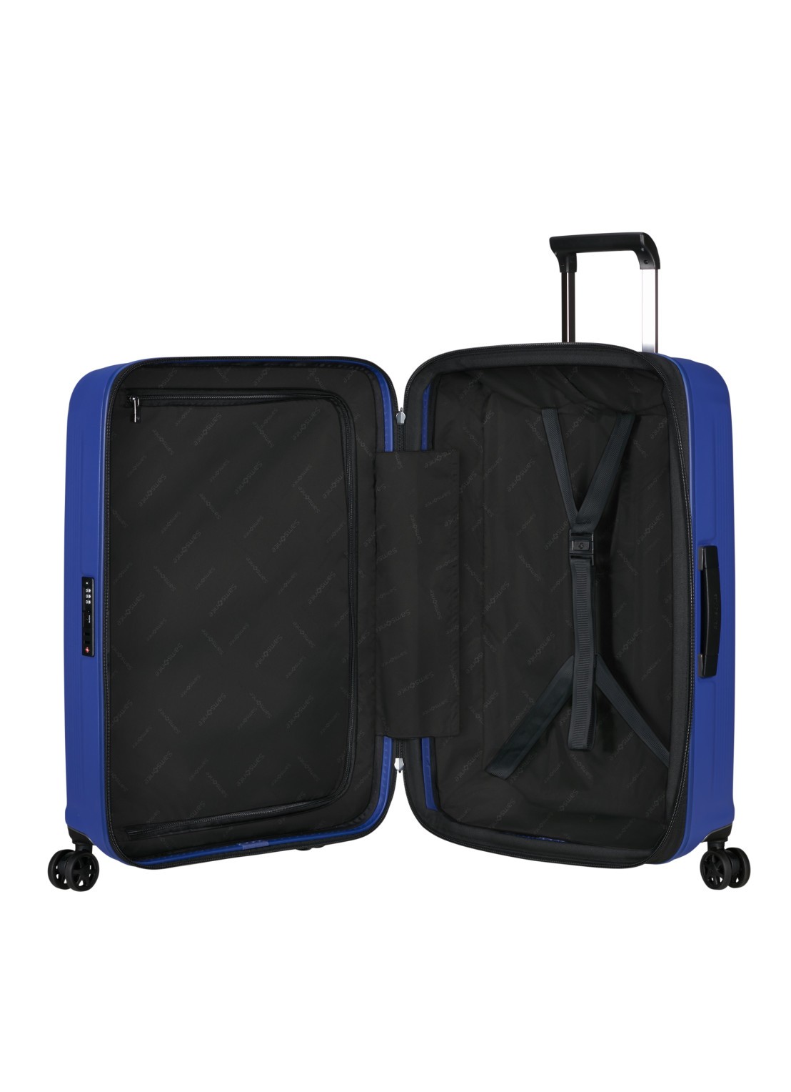Samsonite Nuon vergrootbare spinner 69 cm - detail 2 blauw