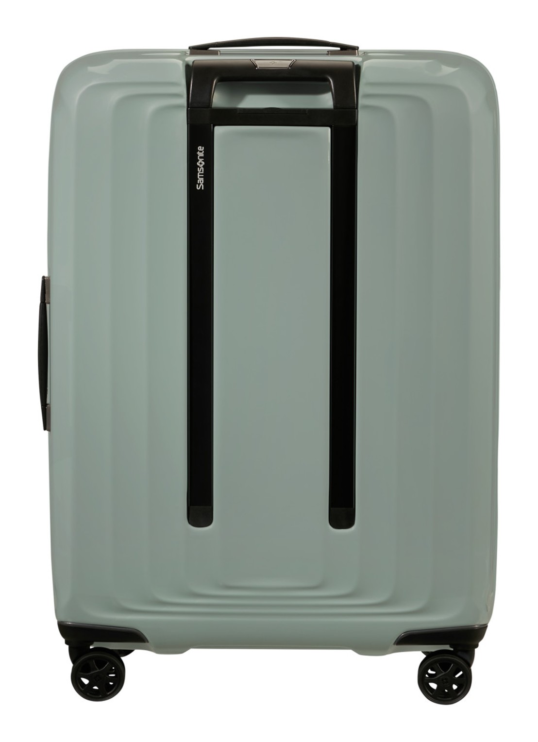 Samsonite Nuon vergrootbare spinner 69 cm - achterkant 3 metallic mineral green / lichtgroen