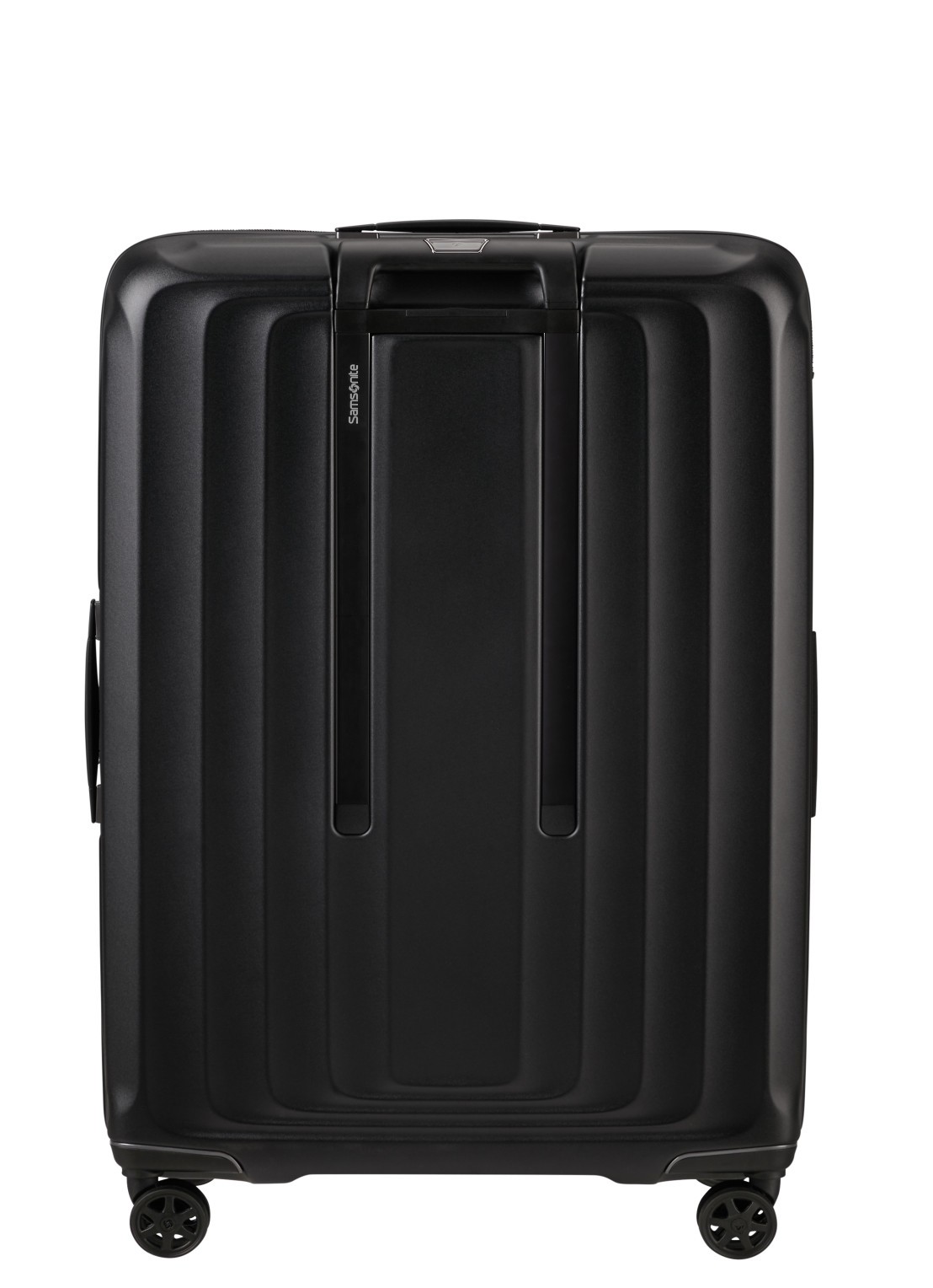 Samsonite Nuon vergrootbare spinner 75 cm - achterkant antraciet