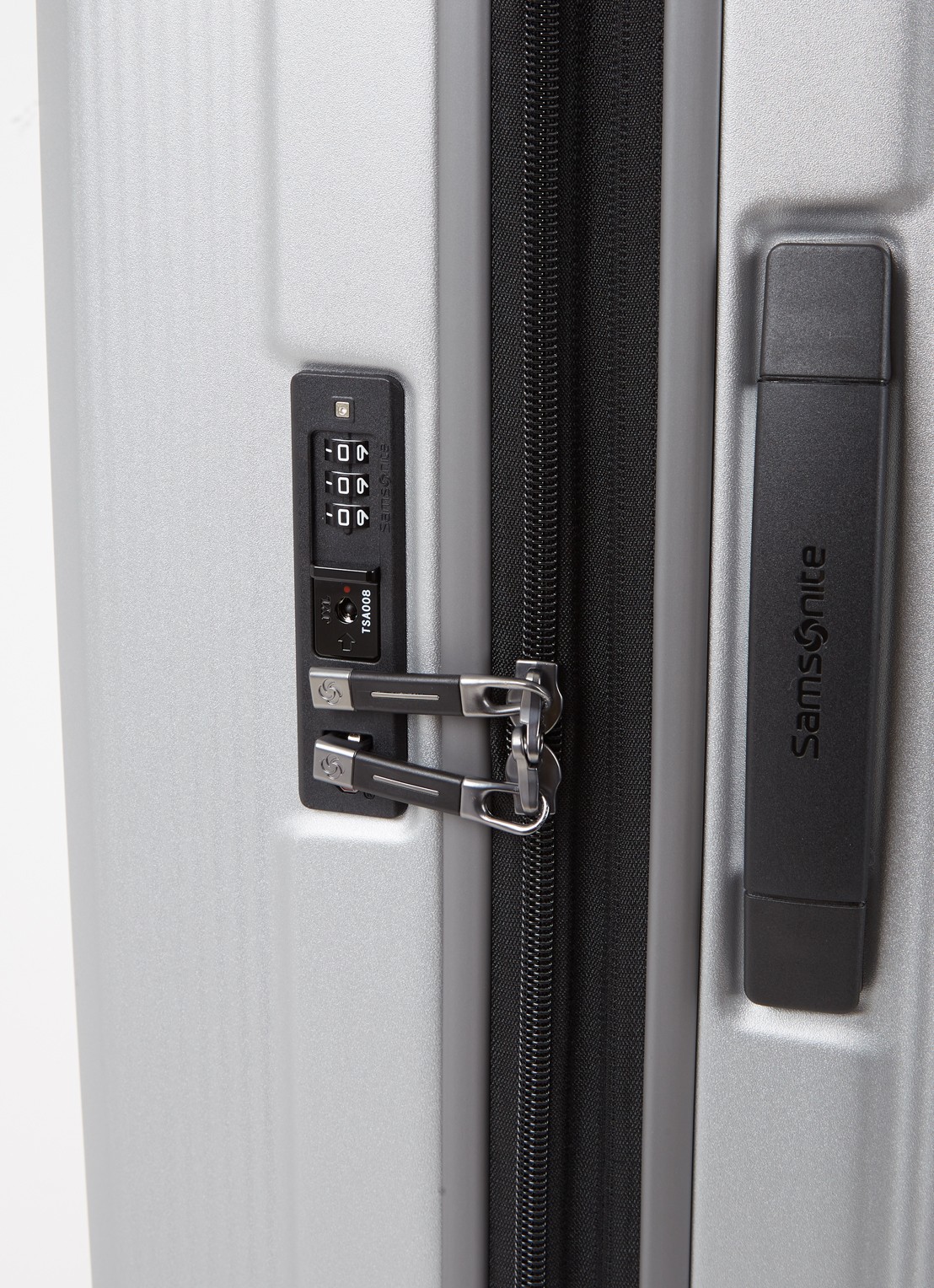 Samsonite Nuon vergrootbare spinner 75 cm - detail 5 zilver