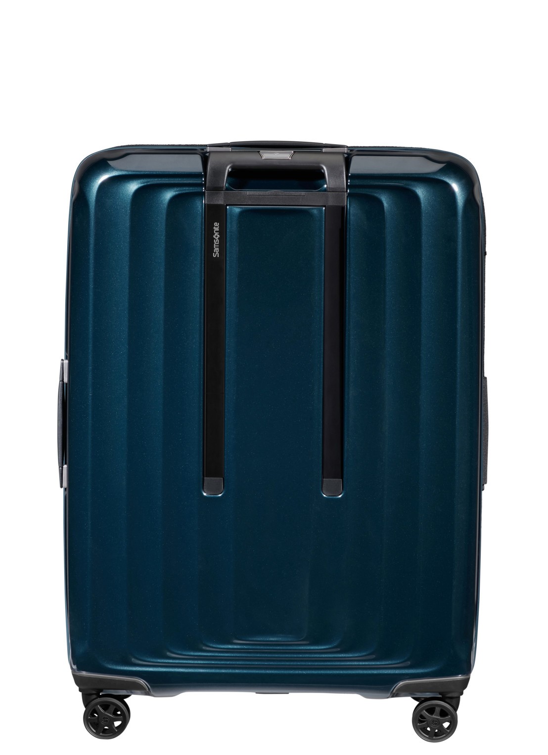 Samsonite Nuon vergrootbare spinner 75 cm - achterkant 3 donkerblauw
