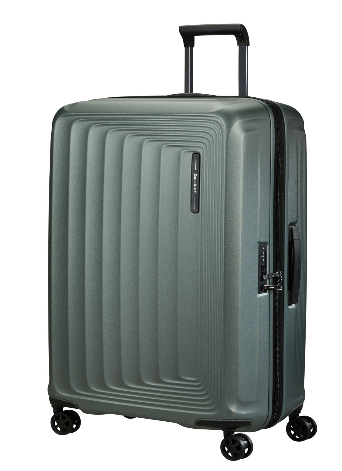 Samsonite Nuon vergrootbare spinner 75 cm - detail khaki
