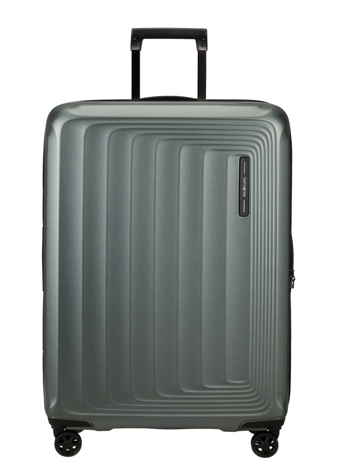 Samsonite Nuon vergrootbare spinner 75 cm - voorkant 5 khaki