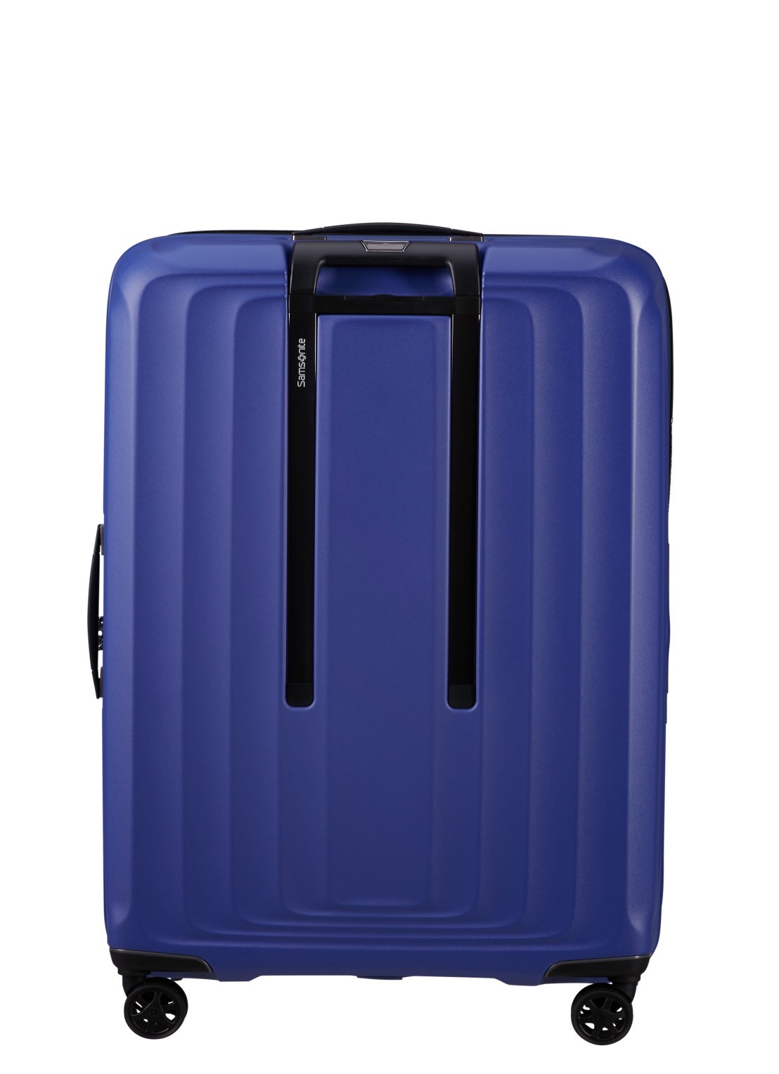 Samsonite Nuon vergrootbare spinner 75 cm - achterkant 5 blauw