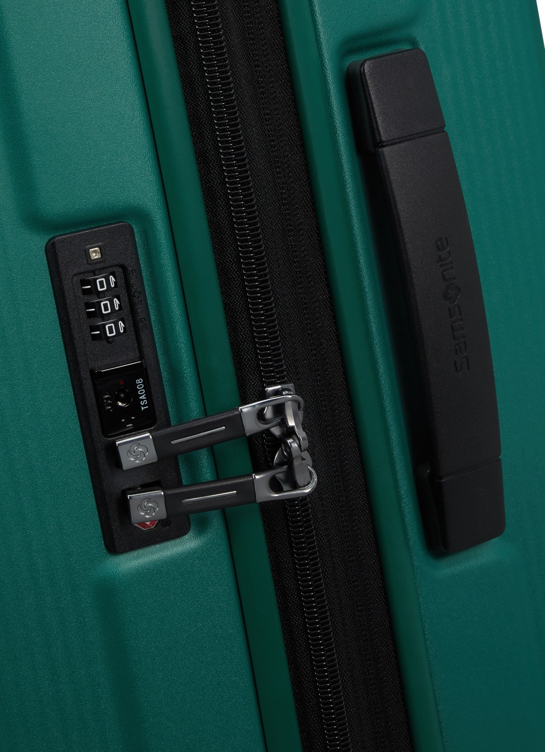 Samsonite Nuon vergrootbare spinner 75 cm - detail 2 groen