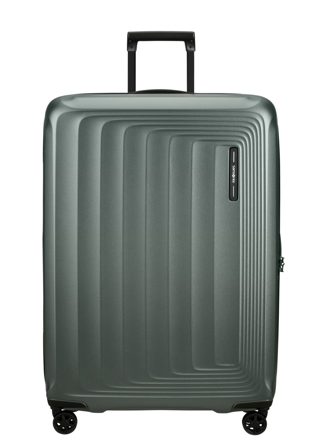 Samsonite Nuon vergrootbare spinner 81 cm - voorkant 6 khaki