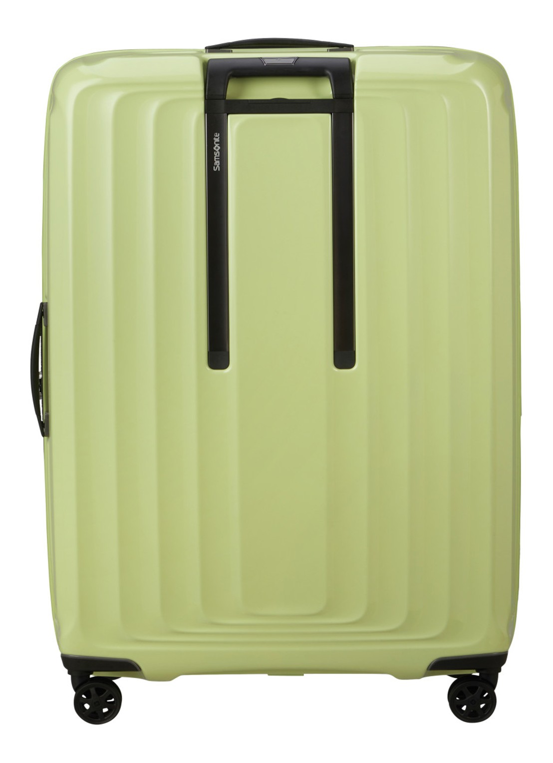 Samsonite Nuon vergrootbare spinner 81 cm - achterkant 3 lime