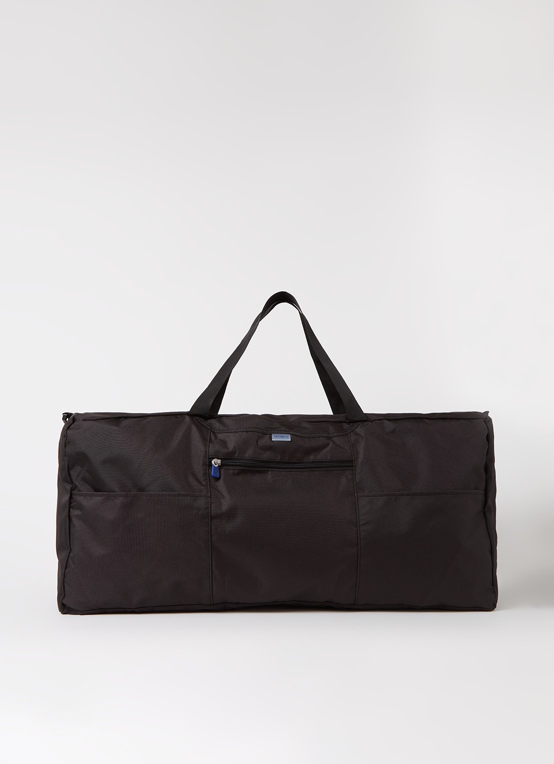 Samsonite Opvouwbare weekendtas met afneembare schouderriem - voorkant 3 zwart