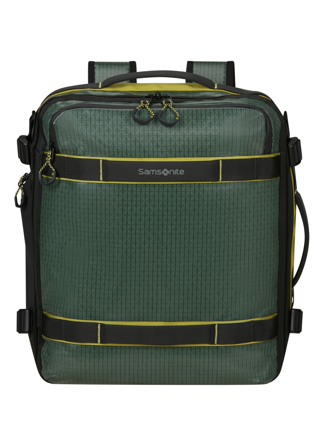 Samsonite Outtrax M rugzak - voorkant donkergroen