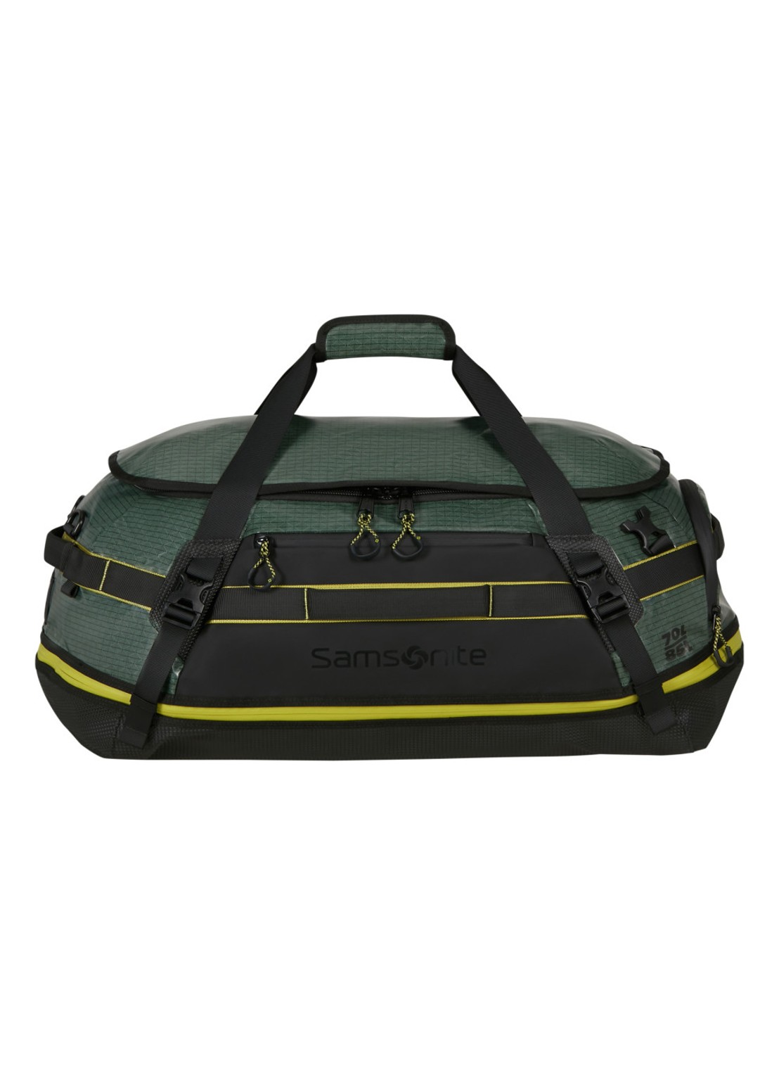 Samsonite Outtrax M weekendtas - voorkant 3 donkergroen