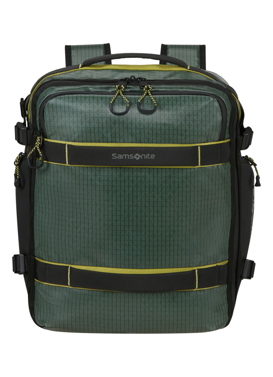 Samsonite Outtrax S rugzak - voorkant 3 donkergroen