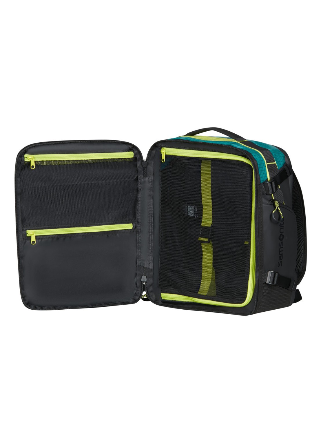 Samsonite Outtrax S rugzak - achterkant 2 zeegroen