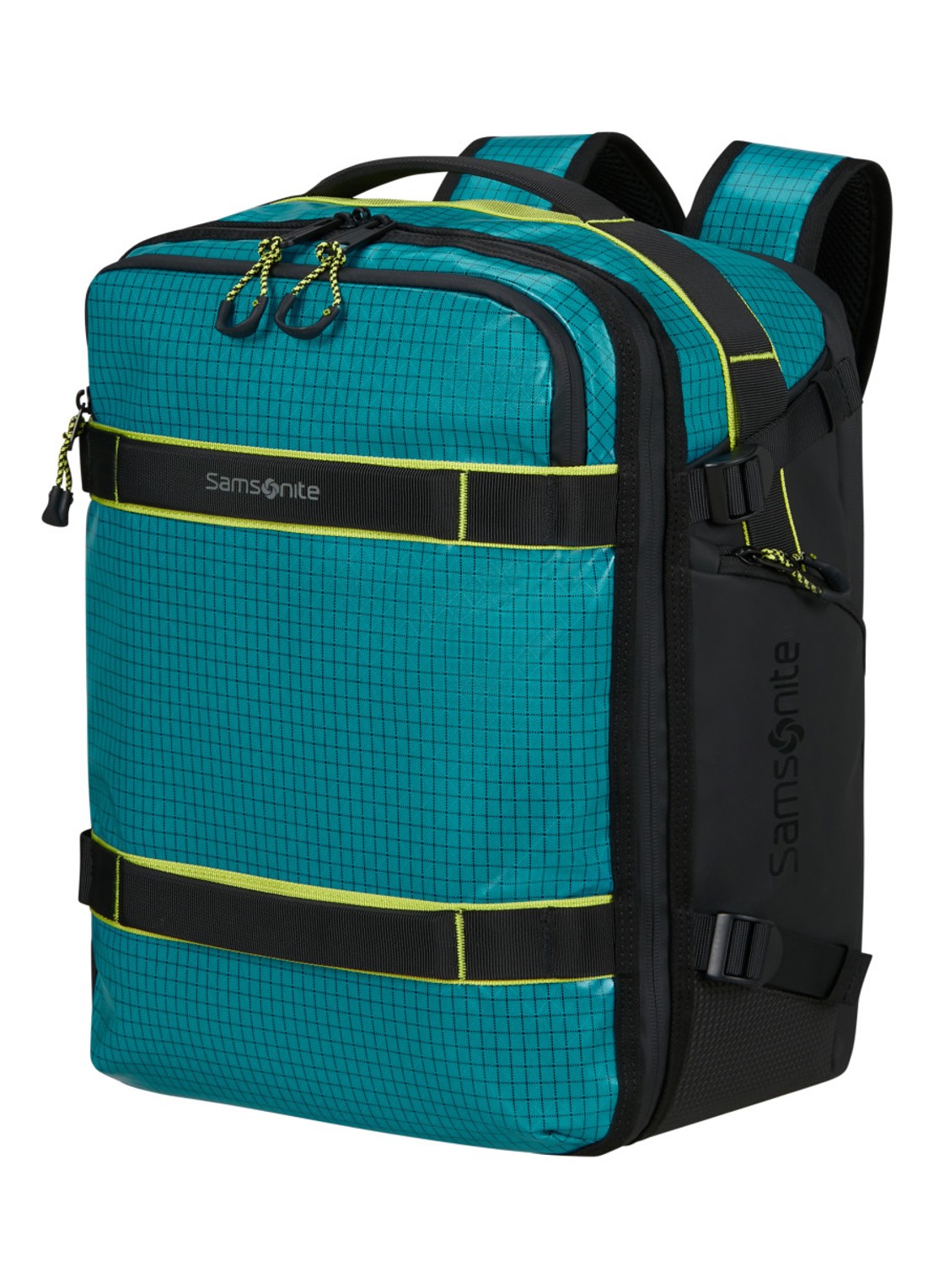 Samsonite Outtrax S rugzak - voorkant 4 zeegroen