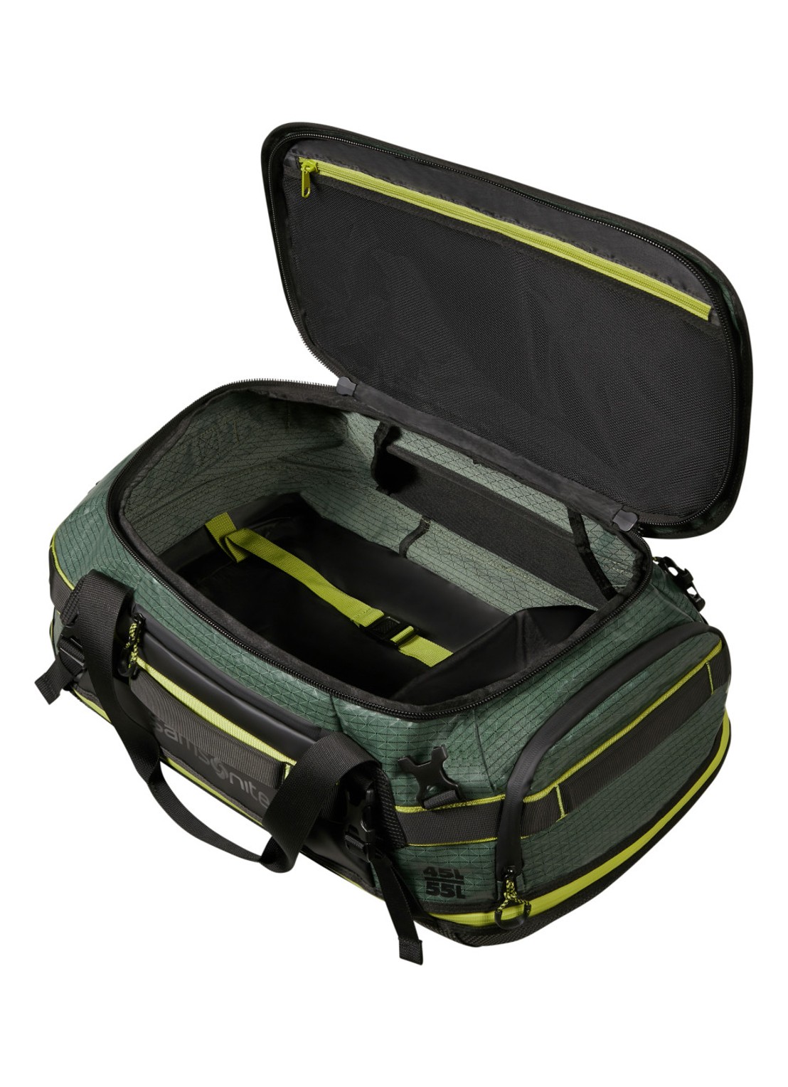 Samsonite Outtrax S weekendtas - achterkant 2 donkergroen