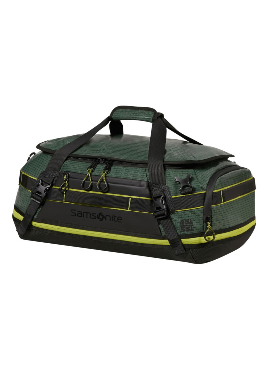 Samsonite Outtrax S weekendtas - voorkant 4 donkergroen