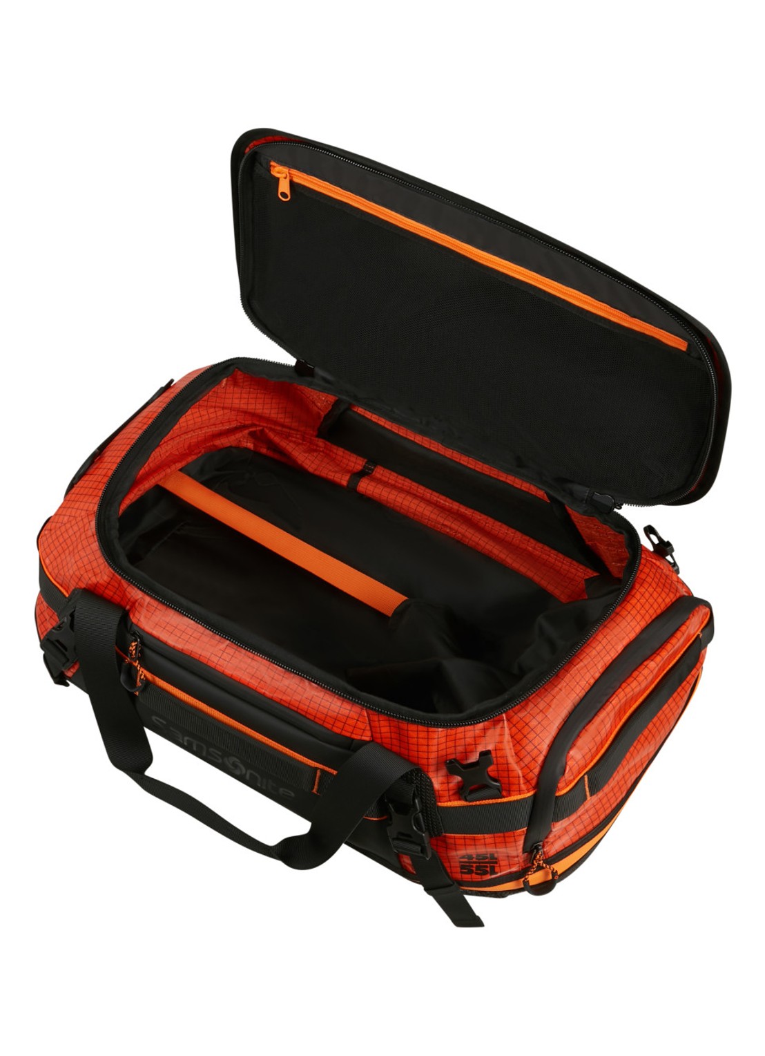 Samsonite Outtrax S weekendtas - achterkant oranjerood