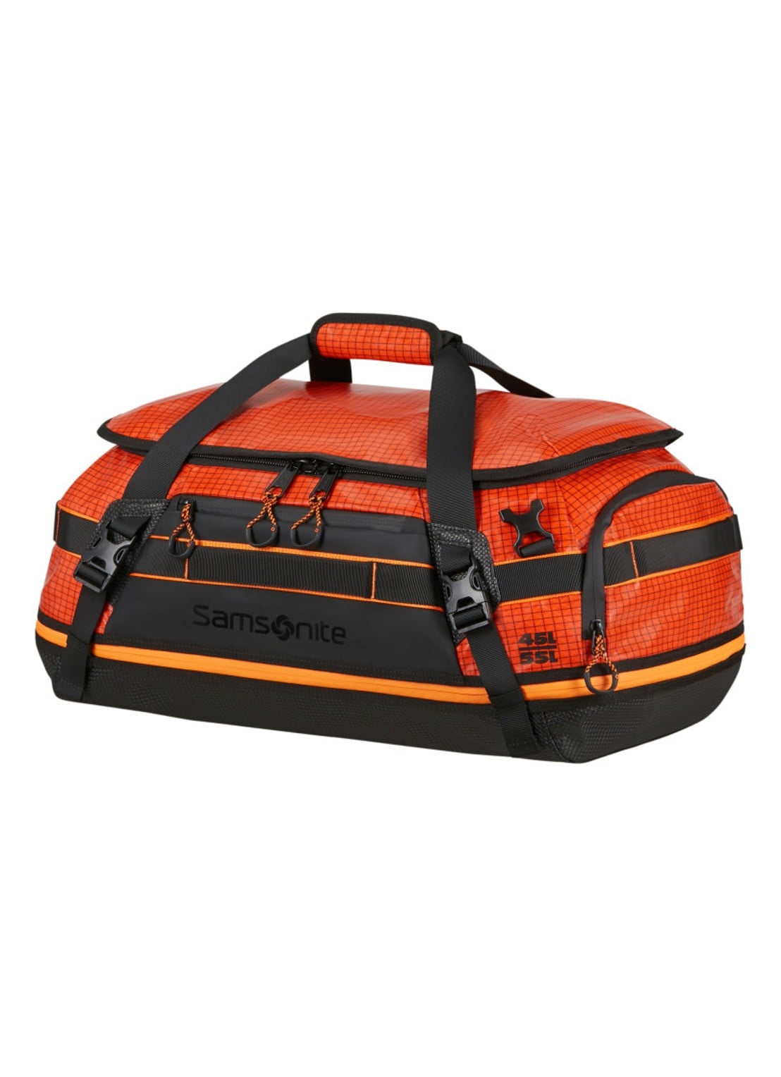 Samsonite Outtrax S weekendtas - voorkant 4 oranjerood