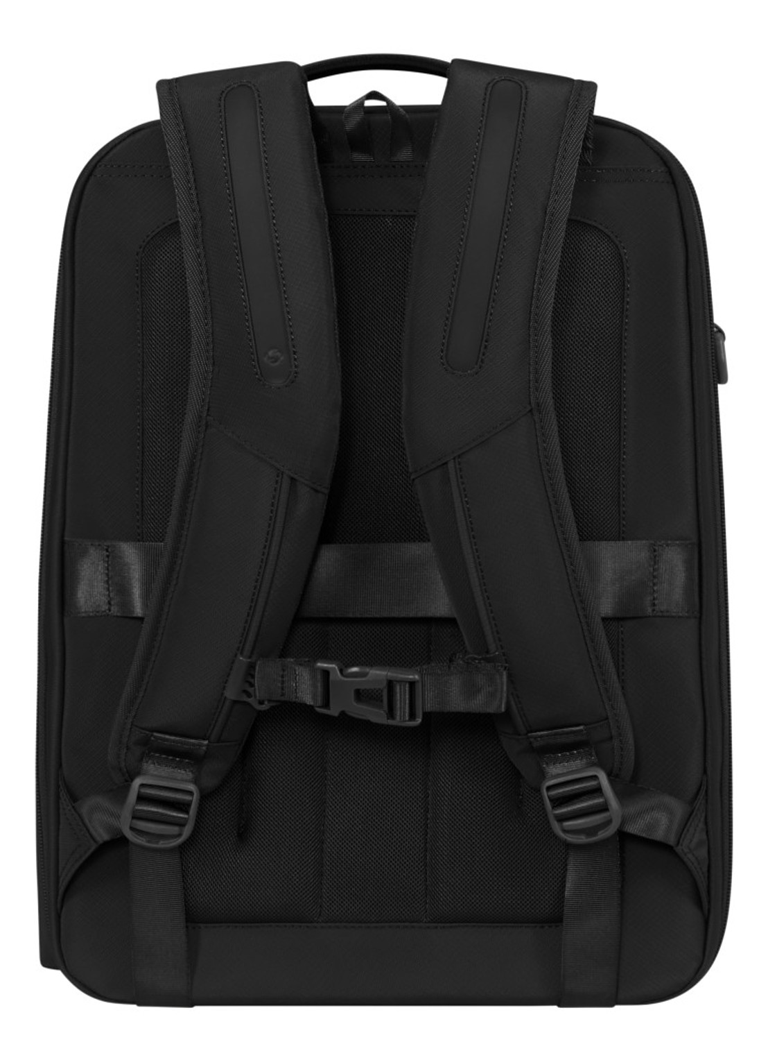 Samsonite Paralux BT 2-1 rugzak - achterkant 3 zwart