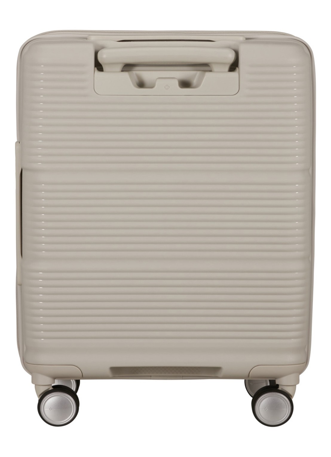 Samsonite Paralux vergrootbare spinner 55 cm - achterkant 3 grijs