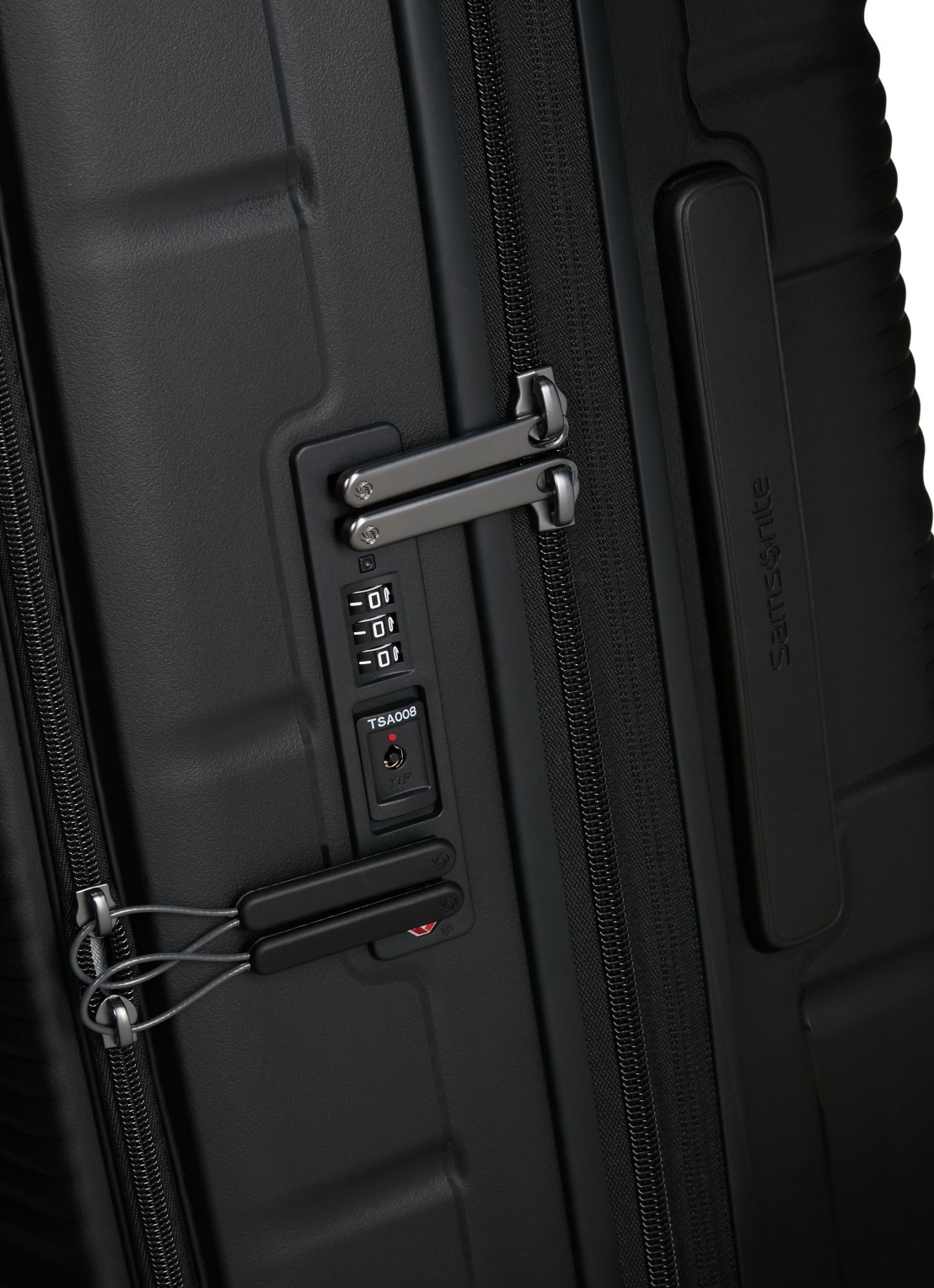 Samsonite Paralux vergrootbare spinner 67 cm - detail 5 zwart