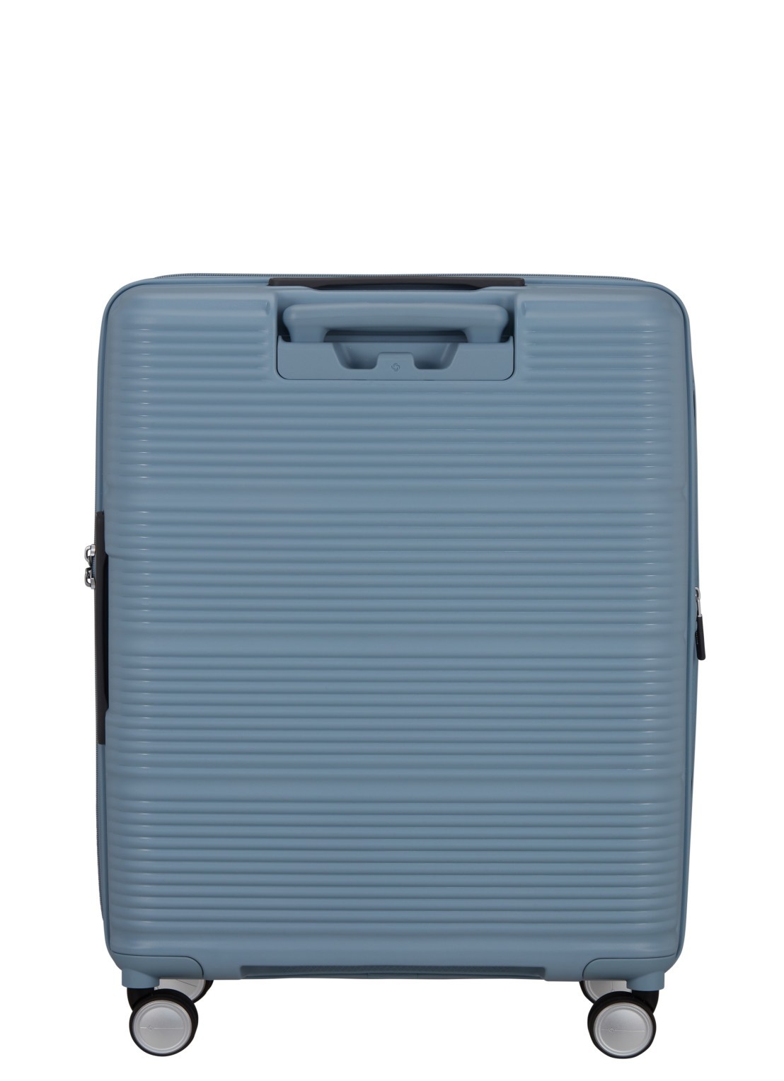 Samsonite Paralux vergrootbare spinner 67 cm - achterkant 4 blauw