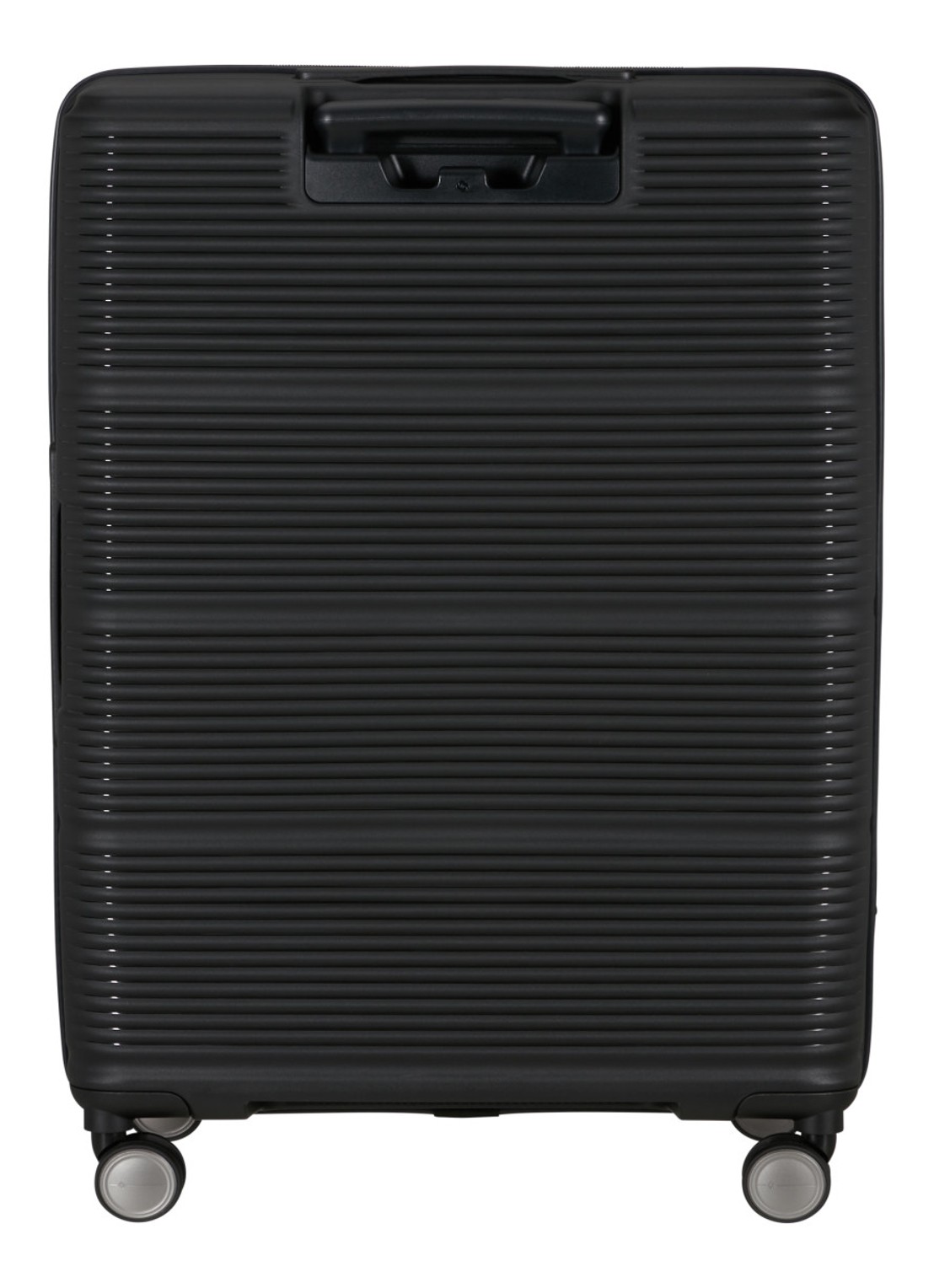 Samsonite Paralux vergrootbare spinner 75 cm - achterkant 3 zwart